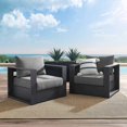 thumbnail image 3 of Modway Tahoe 2-Piece Outdoor Patio Powder-Coated Aluminum Armchair Set, 3 of 7