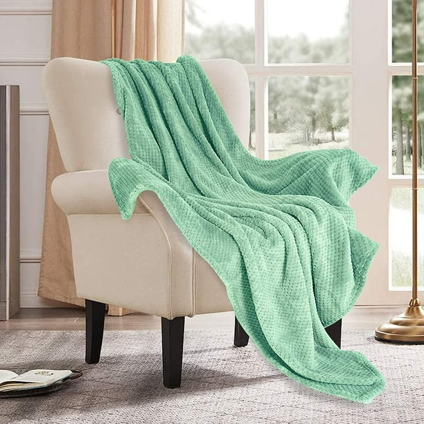 Super Soft Throw Blanket Lightweight Warm Elegant Cozy Plush Microfiber Blanket Couverture Douce for Couch Bed Chair Photo Props 78 x 70