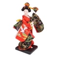 thumbnail image 1 of Muñeca geisha japonesa étnica, figura coleccionable, estilo vintage, colección artesanal. Estilo A, 1 of 9