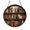 Acrylic 3.5 Inch, variant on Old Style Bookshelf Artwork Stained Glass Style Window Hanging Suncatcher, Warm Book Lover Decor Gift