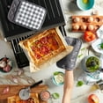 thumbnail image 7 of KitchenAid Gingham Pot Holder 2-Pack Set, Charcoal Grey, 7"x10", 7 of 7