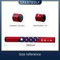 thumbnail image 5 of Premium Oversized Thickened Golf Putter Grip - Non-Slip PU Material for Enhanced Comfort & Swing Accuracy, Essential Golf Accessory with Three Color Choices (White), Ideal for Club Events, Gifts, and, 5 of 5