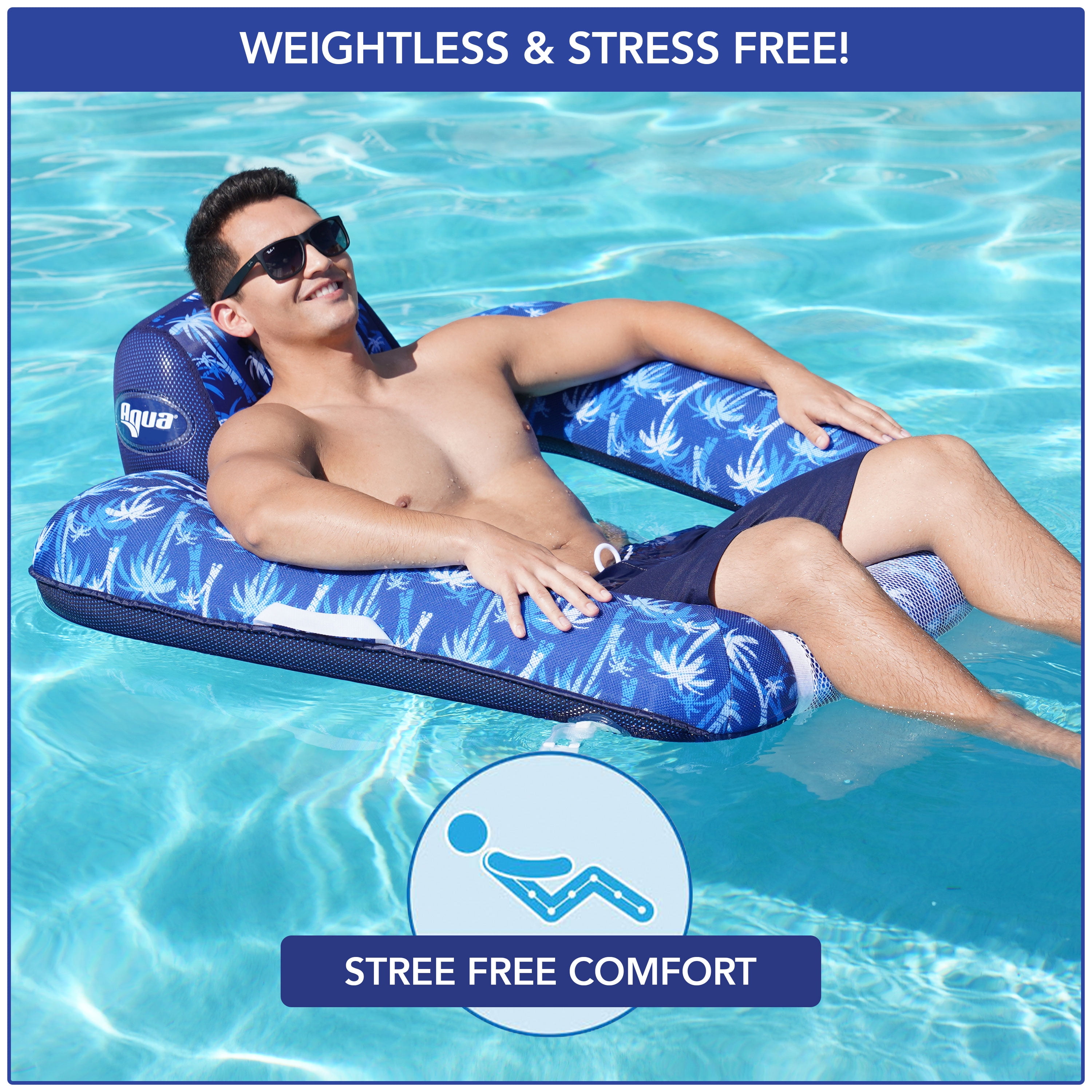 Aqua zero gravity pool chair deals