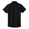 thumbnail image 2 of Mafoose Women's Comfortable Short Sleeve Easy Care Shirt Black/Light Stone M, 2 of 3