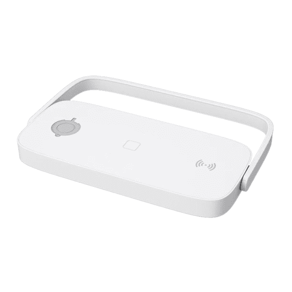 4-in-1 Wireless Charger Stand with LED Night Lamp - Multi-Function Charging Dock for 15/14/13 and Watch