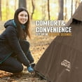 thumbnail image 5 of CLAM Quick-Set Apex 8 x 8 Ft Portable Outdoor A-Frame Camping Tent, Brown, 5 of 12