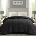 Balichun Twin Comforter Duvet Insert All Season Dark Grey Comforters
