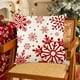 thumbnail image 5 of Funda de Almohada Navideña de Lino de 45 X 45 Cm (17,71 X 17,71 Pulgadas). Ideal para Decoración Navideña y de Invierno. Funda de Almohada Apta para Sofás y Otros Artículos Del Hogar., 5 of 6