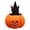 Halloween Pumpkin Plush Toy-B, variant on Halloween Plush Toy -8.8*3.9 Inch Soft Halloween Pumpkin Stuffed Animals for Girls and Boys, Cute Festive Plush to Play, as Halloween Decorations for House Warming Decoration Party