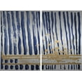 thumbnail image 2 of Blue Verticals Diptych, 2 of 7
