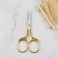 thumbnail image 4 of 2pcs Small Vintage Precision Scissors ,for Hair trimming,Beard, for Embroidery,Craft & Everyday Use, 4 of 5