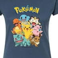 thumbnail image 3 of Pokémon - Pokémon Character Group - Juniors Fitted Graphic T-Shirt, 3 of 5