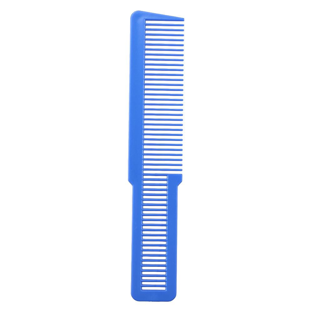 Yucurem 5pcs Hairdressing Carbon Antistatic Comb Wide Tooth Hair Clipper Comb (Blue)