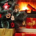 thumbnail image 4 of 1 Set Christmas Carving Number Pendant Christmas Wooden Sign Number Sign, 4 of 8