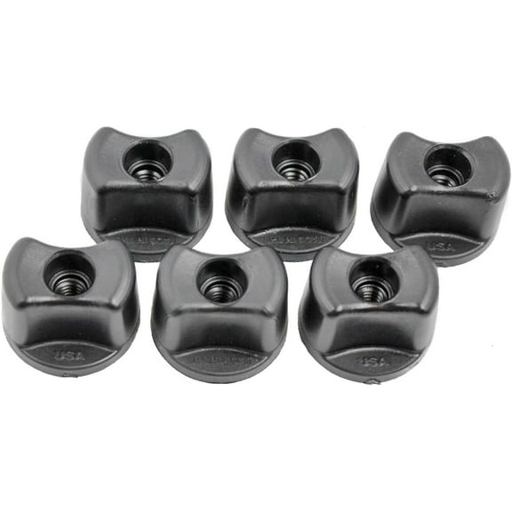YakAttack Convertible Knobs – 1/4-20 Thread Female to Male Conversion 6 Pk