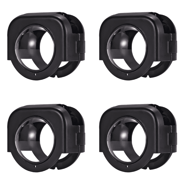 Protectores Lentes Cubierta Lente Tapa Protectora Vidrio Tempe para Insta360 X4 Rojo