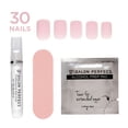thumbnail image 5 of Salon Perfect Artificial Fake Press On Nails, 451 Milky Pink, Short Squoval, File, Glue and Prep Pad Included, 30 Nails, 5 of 7
