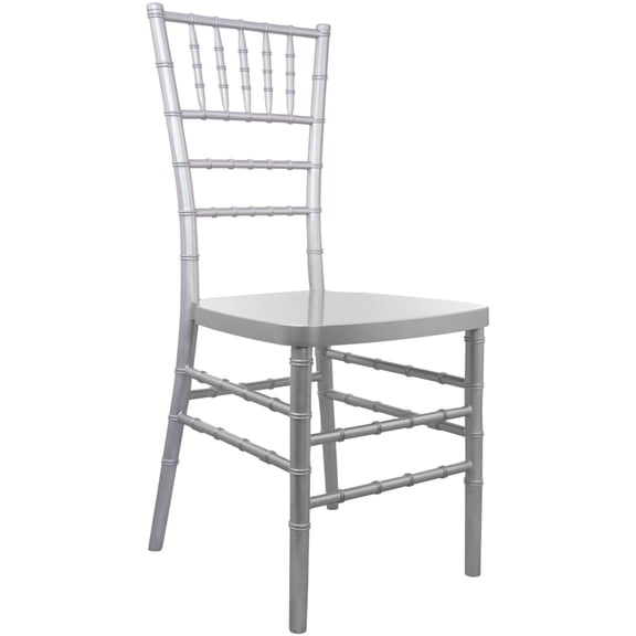 Emma Oliver Silver Resin Chiavari Chair