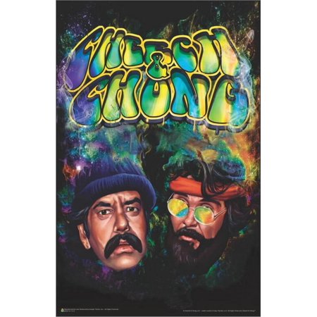 Cheech & Chong Psychedelic Smoke Mini Poster 11" x 17"