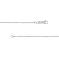 thumbnail image 3 of 14K White Gold Women's 24" 1.50mm Open Diamond Cut Cable with 040 Gauge and Lobster Lock Quality Tag, 3 of 4