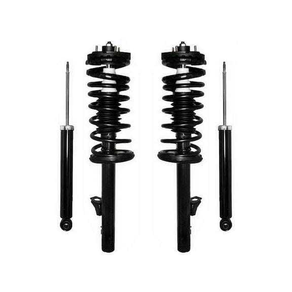 Front and Rear Suspension Strut and Shock Absorber Assembly Kit - Compatible with 2006 - 2010 Hyundai Sonata 2007 2008 2009