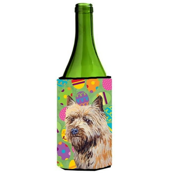 Cairn Terrier Easter Eggtravaganza Wine Bottle  Hugger - 24 oz.