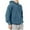 Blue, variant on Brglopf Hooded Sweatshirts for Men Oversized Long Sleeve Casual Pullover Tops Solid Color Drop Shoulder Sweatshirts with Pocket