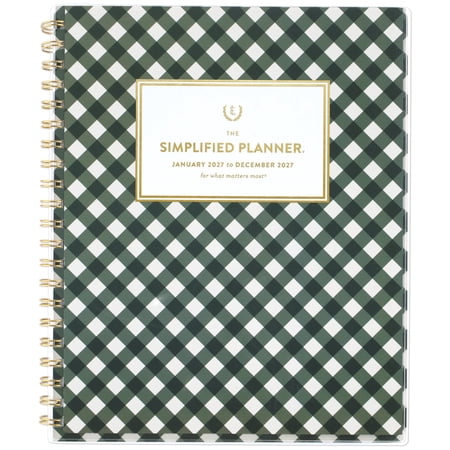 Simplified by Emily Ley for AT-A-GLANCE 2027 Customizable Weekly Monthly Planner