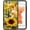Butterfly Golden Sunflower, variant on Compatible with iPhone 6s Plus Case, Pattern Design Hard PC Back Cover Non-Slip Soft TPU Protective Case for iPhone 6s Plus for Women 5.5inch-Queen Bee