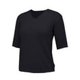 thumbnail image 5 of Tshirts for Women's Round Neck Short Sleeved Loose T Shirt with A Knit Bottom Short Top Fashion Clothing, 5 of 6