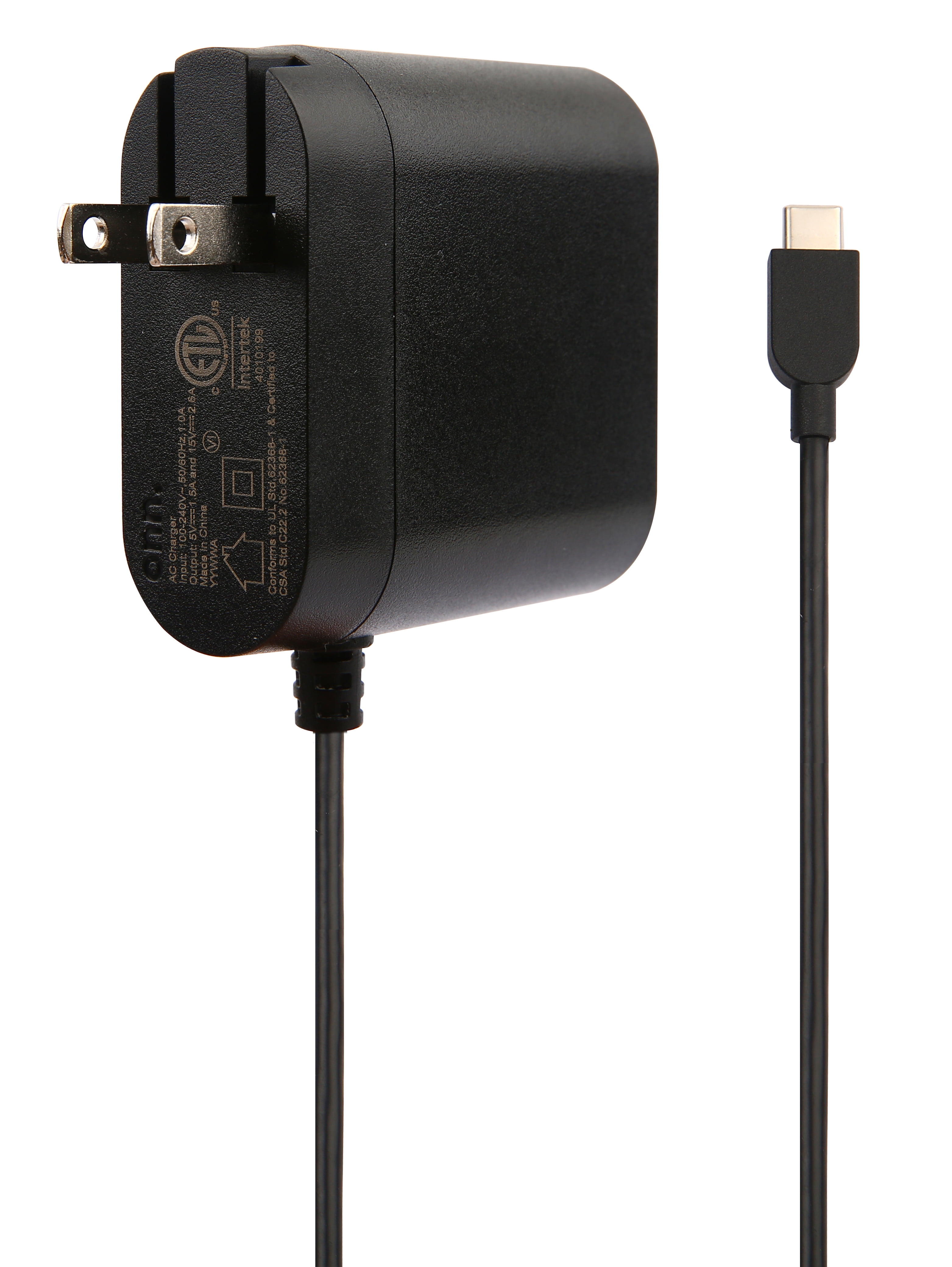 Onn  Wall Charger 6ft 