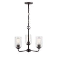 thumbnail image 2 of 9603-RBZ Millennium Lighting Moven - 3 Light Chandelier-16 Inch Tall and 18 Inch Wide     -Traditional Installation, 2 of 6