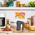 thumbnail image 3 of Beautiful 6-Speed Electric Hand Mixer, Oyster Grey by Drew Barrymore, 3 of 10