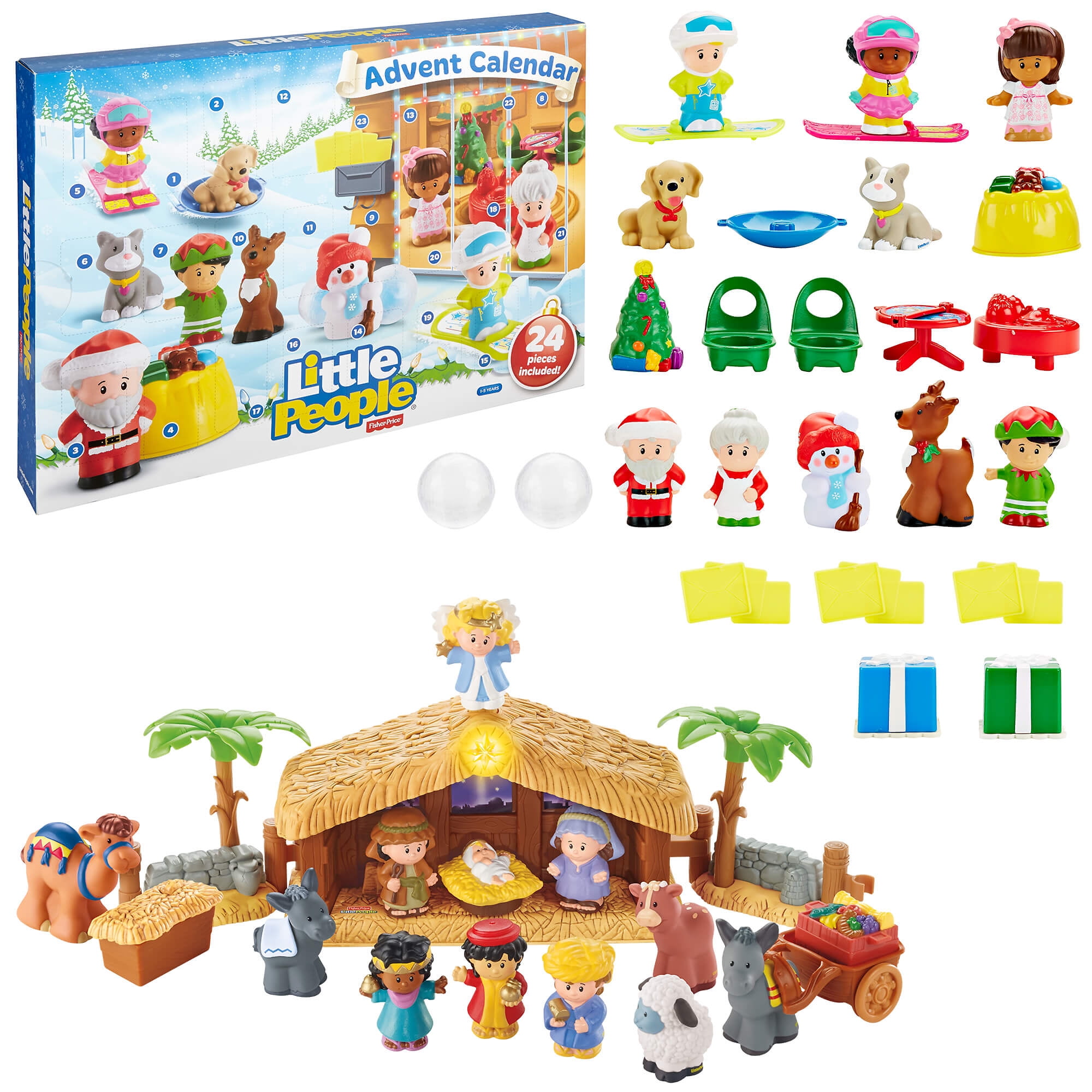 Little People Christmas Story Gift Set - Walmart.com