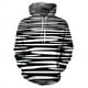 thumbnail image 3 of Sudadera con capucha con estampado 3D de vértigo geométrico para hombre, sudadera informal de calle en blanco y negro, sudadera con personalidad de moda, sudaderas con capucha con inyección de tinta y, 3 of 5