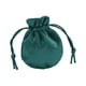 thumbnail image 5 of Bolsa de joyería con cordón, regalos de fiesta, organizador de joyas, bolsa de regalo de terciopelo Verde oscuro 65 x 85 cm, 5 of 9