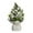 Silver, variant on Moocorvic Tabletop Christmas Tree Mini, Christmas Tree Decorations for Home, Artificial Small Christmas Tree For Desk Office Decorations 8''