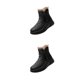 thumbnail image 3 of Qarigey Estilo de invierno con estas botas de nieve a media pantorrilla para mujer Botas de nieve con cremallera lateral y punta redonda para Type10 NO10, 3 of 6