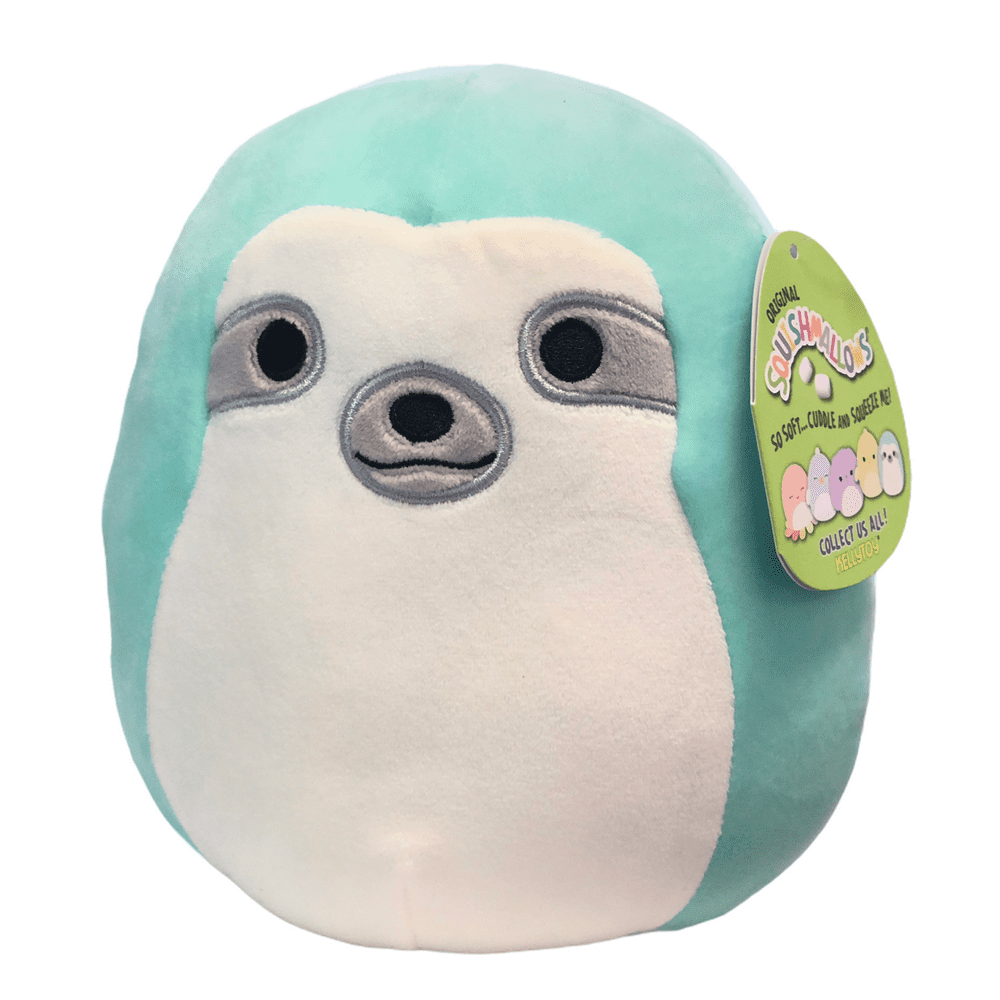 squishmallow sloth aqua