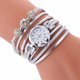 thumbnail image 1 of Sfonq Summer Clearance Womens Watches Ladies Bracelet Diamond Circle Watch Student Fashion Table WH Mothers Day Gift for Grilfriend,White Buy 2 Save 10%, 1 of 1