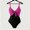 94-hot pink one piece swimsuit women, variant on UPPADA Womens One Piece Swimsuit Solid Color Tummy Control Bathing Suits Spaghetti Straps Full Coverage One Piece Swimsuit Cute Beach Outfits Blue,L
