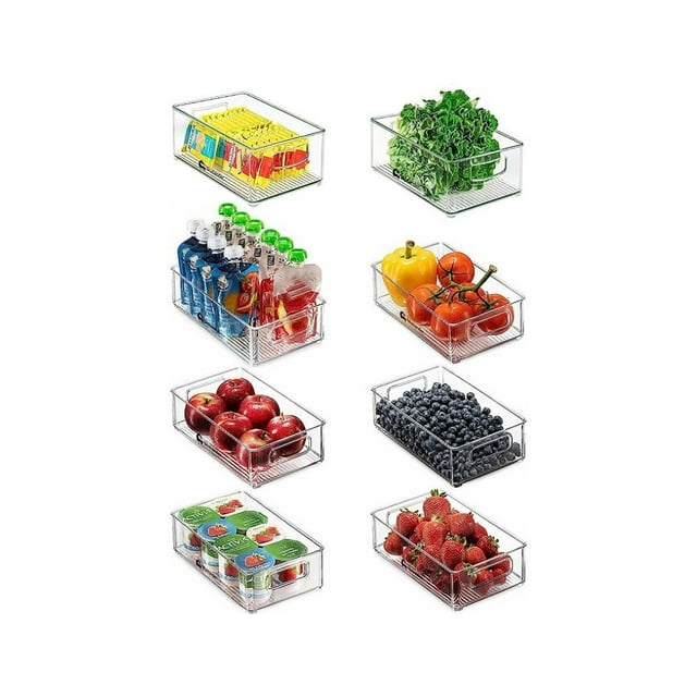 Organizadores de Refrigerador, Set de 8 piezas, Bluelander CBHH-0151