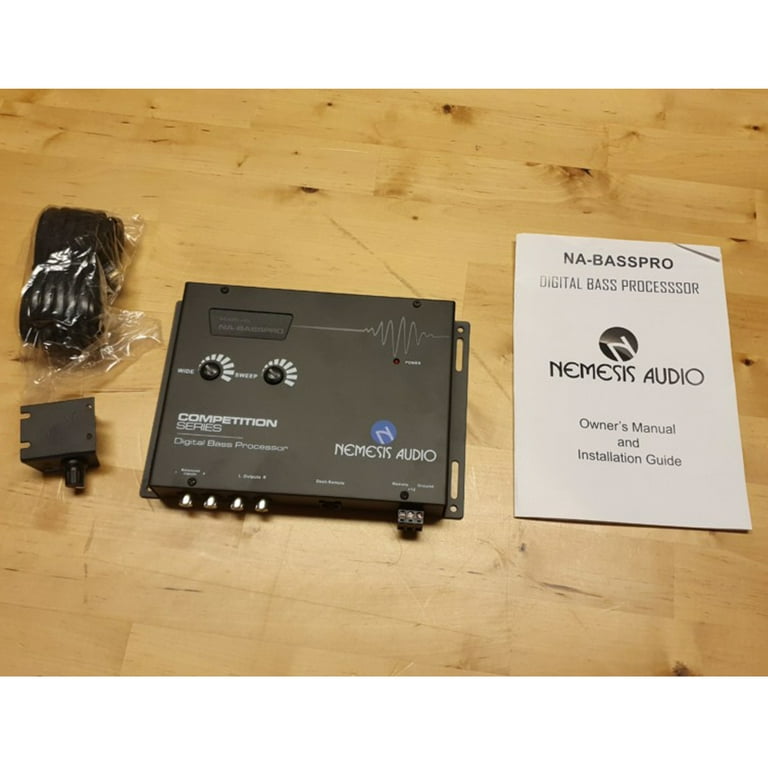 Nemesis Audio NA-BASSPRO Car Audio Digital Bass Processor
