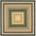 thumbnail image 2 of Safavieh Braided Ellen Bordered Machine Washable Reversible Area Rug, Multi, 6' x 6' Square, 2 of 15
