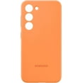 thumbnail image 4 of Samsung Galaxy S23 Silicone Cover Orange - EF-PS911TOEGWW, 4 of 5