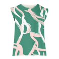thumbnail image 4 of TopLLC Round-Neck Tank Top Sets Fashion Girls' Casual Sleeveless Tops Round Neck Collar Printed Short Pants Sets Girl Set, 4 of 8