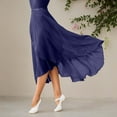 thumbnail image 2 of Women Ballet Wrap Skirt Ladies Long Sheer Dance Skirts, 2 of 4