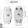 thumbnail image 3 of Snow Cleats For Shoes Anti Slip Ice Cleats for Shoes and Boots, Traction Ice Snow Grip with Stainless Steel Spikes and Silicone Men Women for Hiking, Walking, Climbing, Jogging,Fishing, 3 of 7