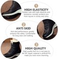 thumbnail image 6 of Women‘s Snow Boots Sports Shoes Plush Winter Warm Faux Fur Anti Slip Lace Up Ankle Slip On Waterproof Outdoor Booties, 6 of 9