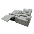 thumbnail image 3 of Sofá Reclinable Vereta doble con portavasos, Atlas del Descanso color Gris, 3 of 6